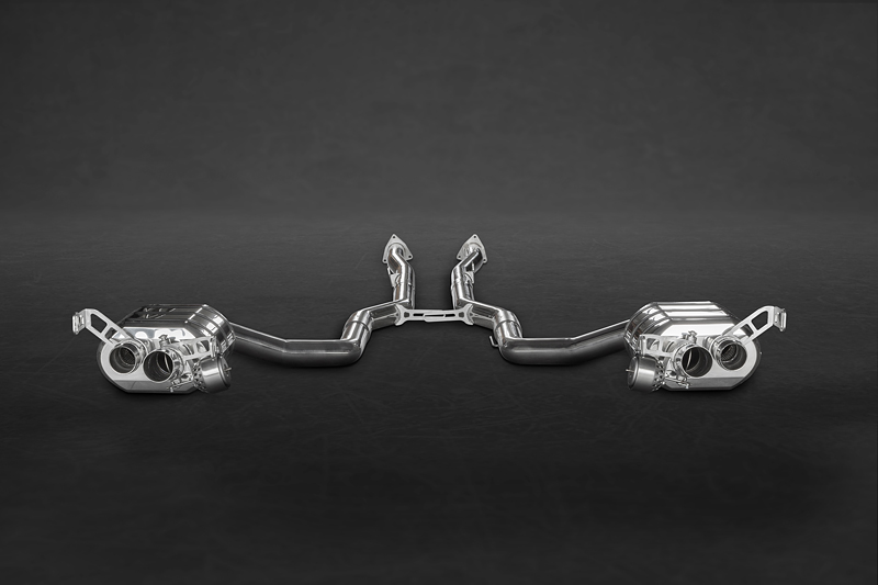 Capristo Endschalldämpfer ECE für Continental GT V8 Foto