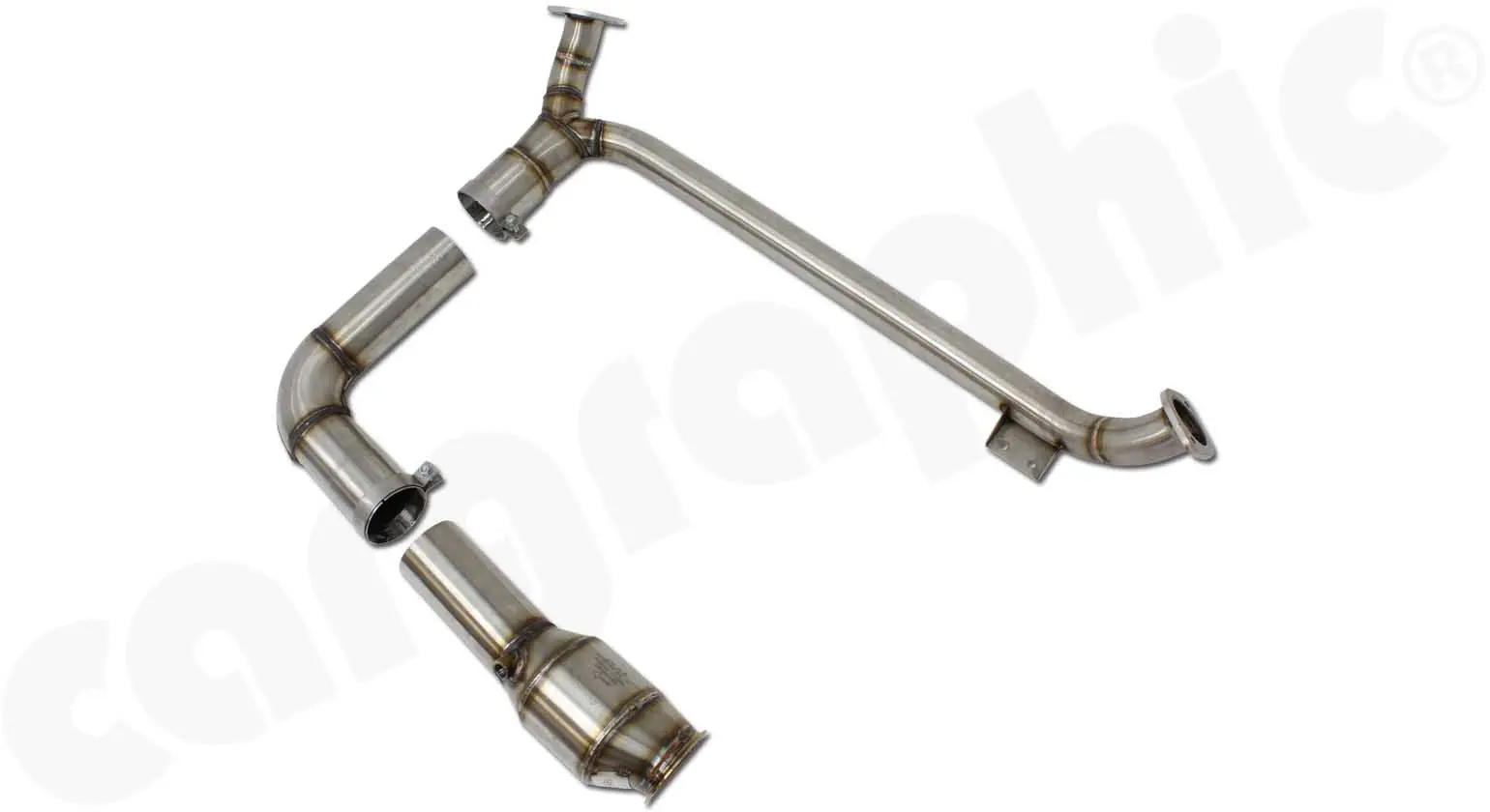 CARGRAPHIC Sportkatalysator für Porsche 718 Foto