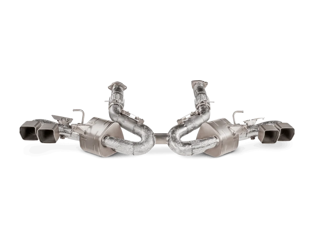 Akrapovic Slip-On Line (Titanium) für Corvette C8
