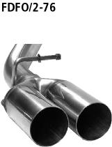 Bastuck Sportauspuff für Ford Focus II Schrägheck für Fahrzeuge bis Baujahr 09/2007 2x76mm, gerade Bastuck Sportauspuff Ford C-Max I 2x76mm gerade kaufen
