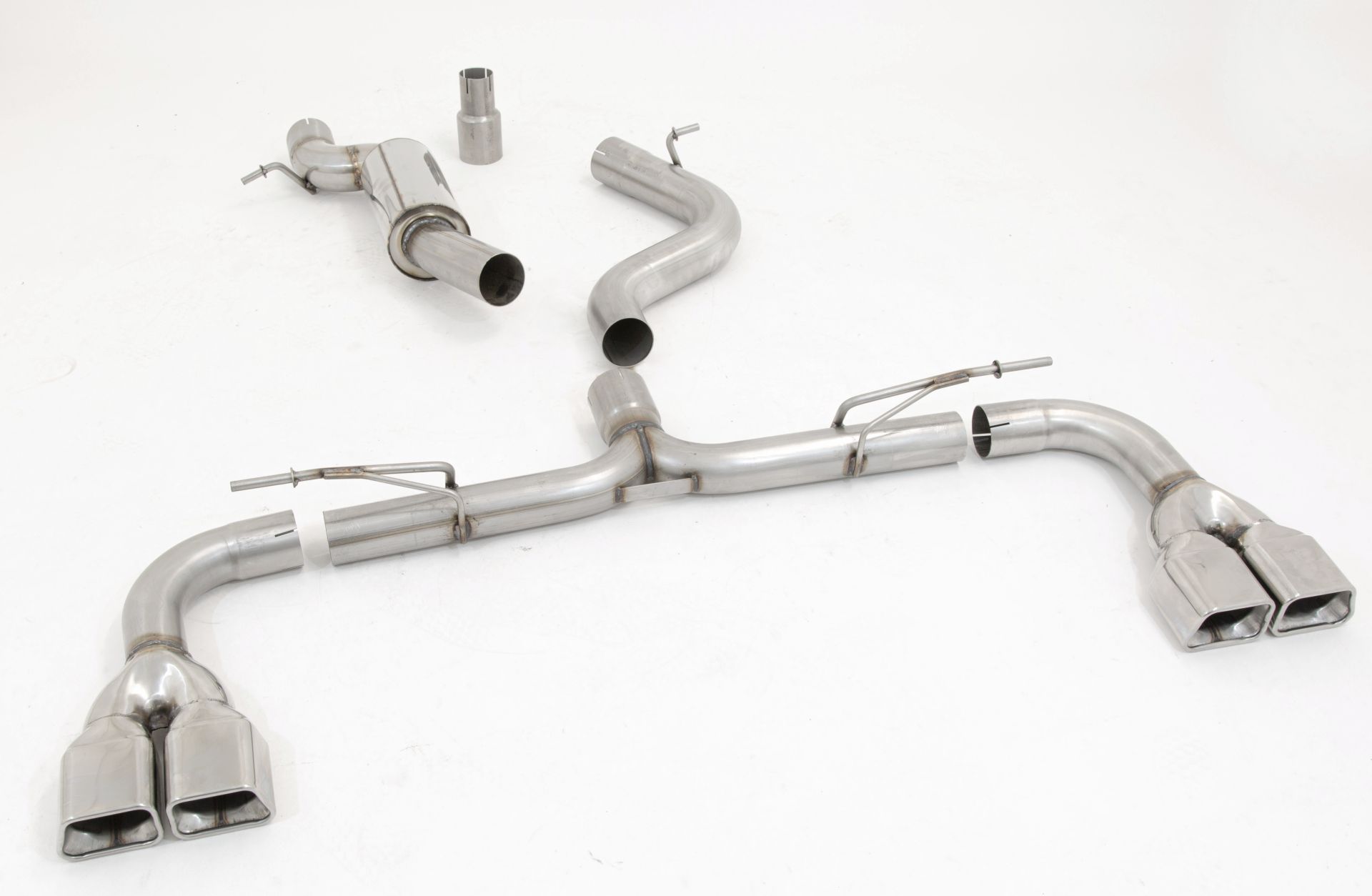 Friedrich Motorsport 76mm Duplex-Anlage Audi A3 8V Sportback Quattro