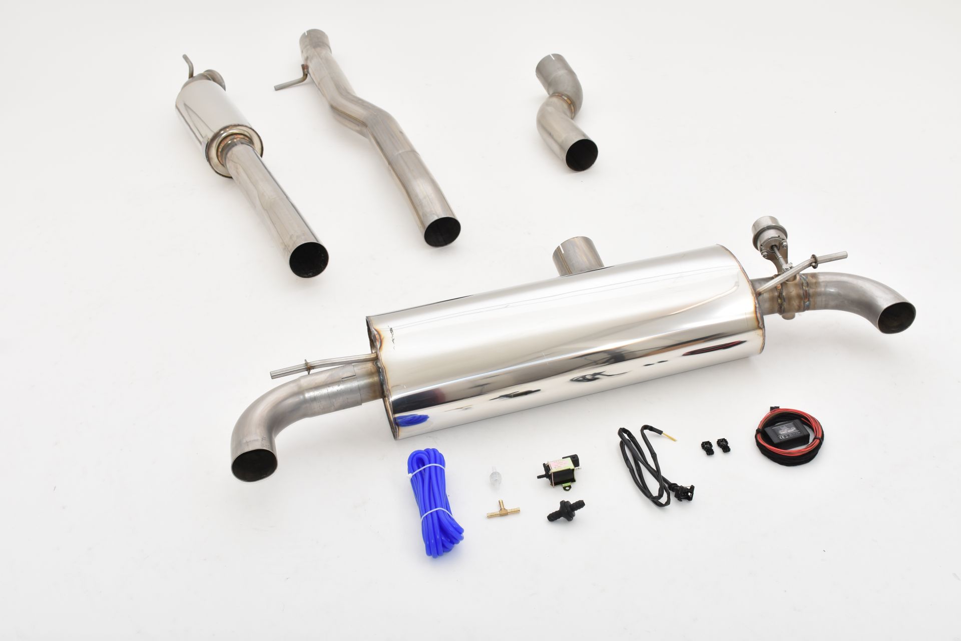 StreetBeast 76mm Duplex-Anlage mit Klappensteuerung, Mercedes W176 A-Klasse  StreetBeast 76mm Duplex-Anlage fĂĽr Mercedes W176 kaufen