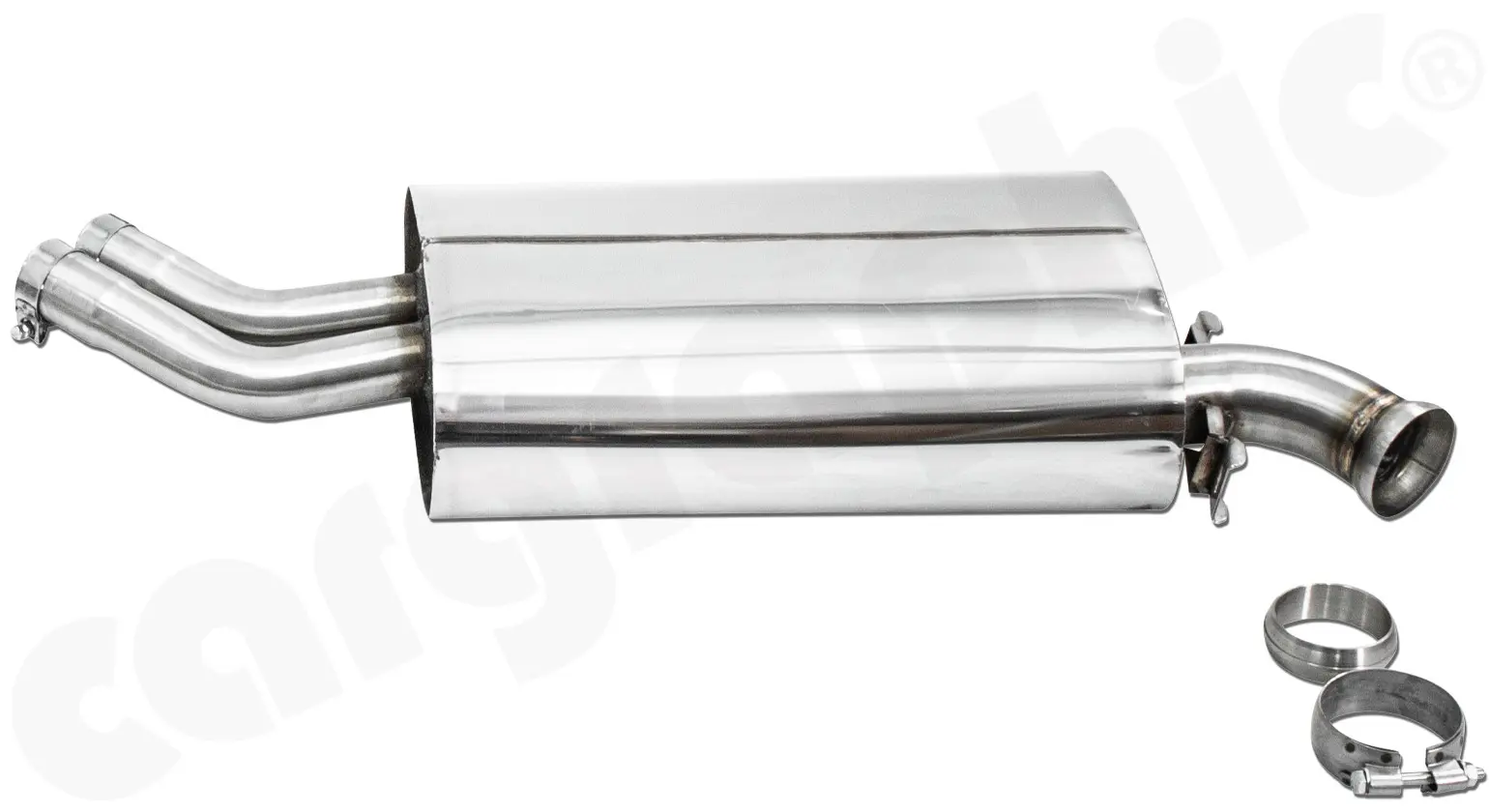 CARGRAPHIC N-GT Endschalldämpfer für Porsche 968 