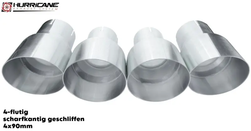 Hurricane 3,5 Zoll Abgasanlage für BMW M3 E90 E92 E93 Anleitung