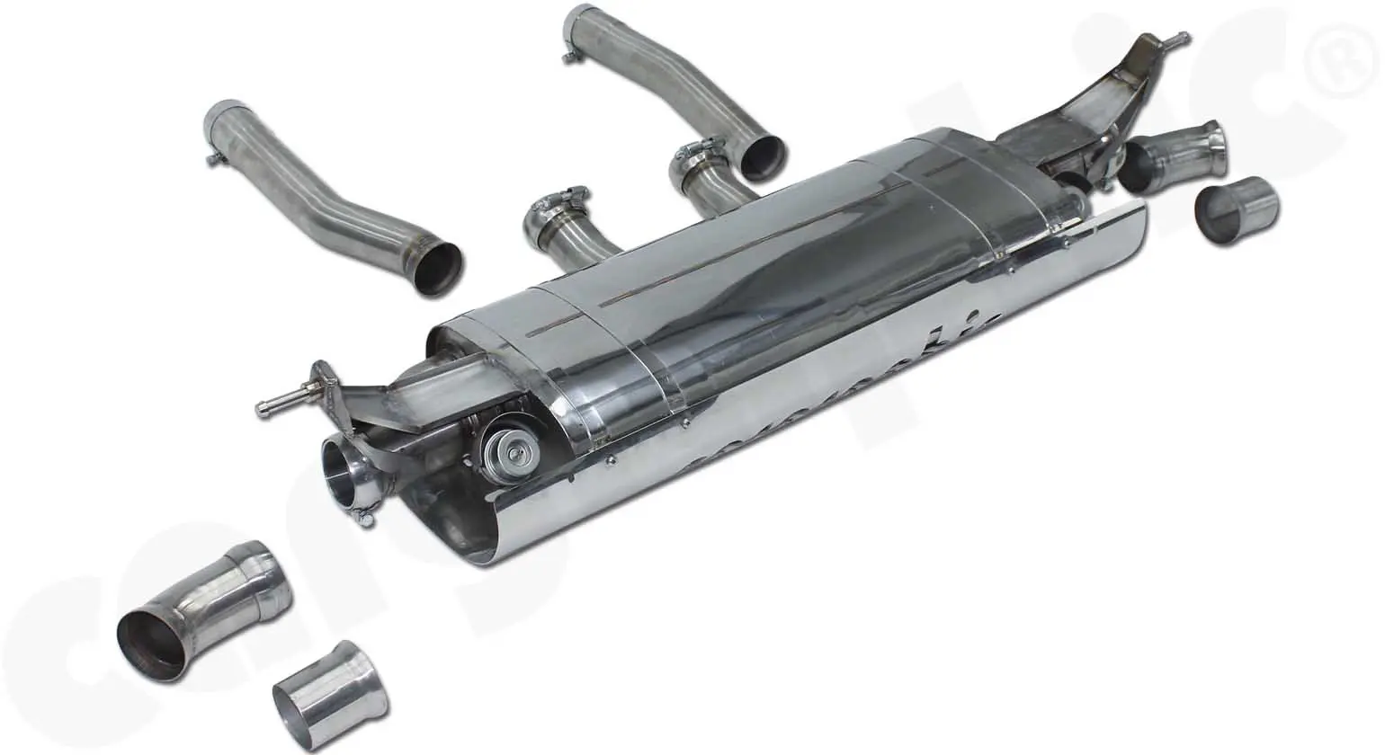 CARGRAPHIC Sport Endschalldämpfer für Porsche Cayenne 