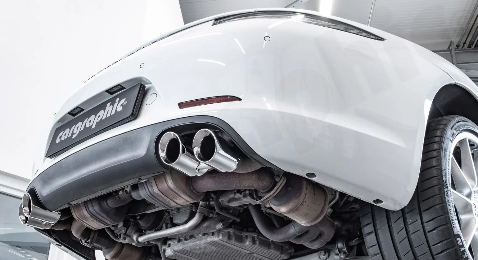 CARGRAPHIC Sport Endrohre für Porsche 997 991 Anleitung
