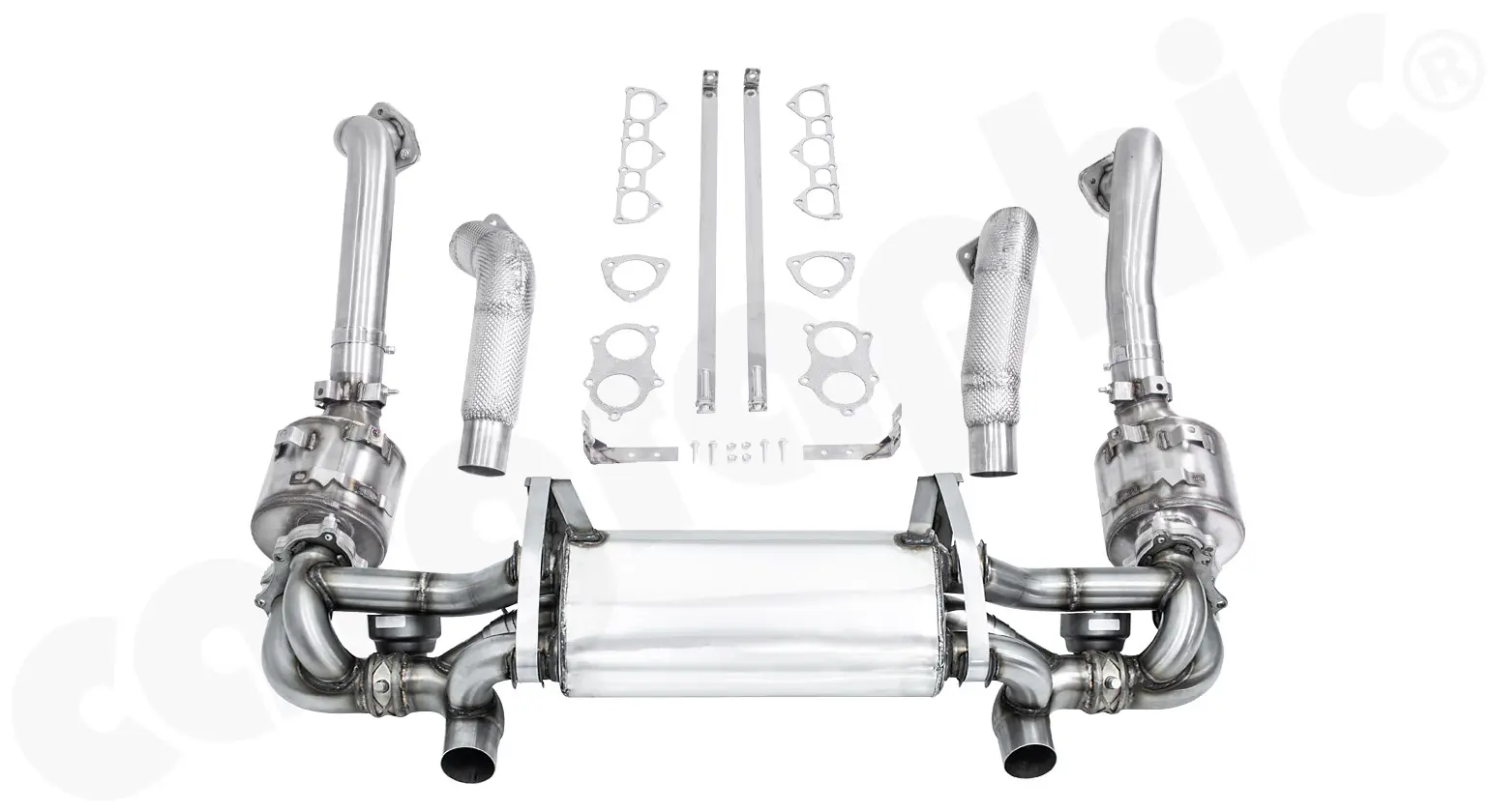 CARGRAPHIC Abgasanlage für Porsche 718 Foto