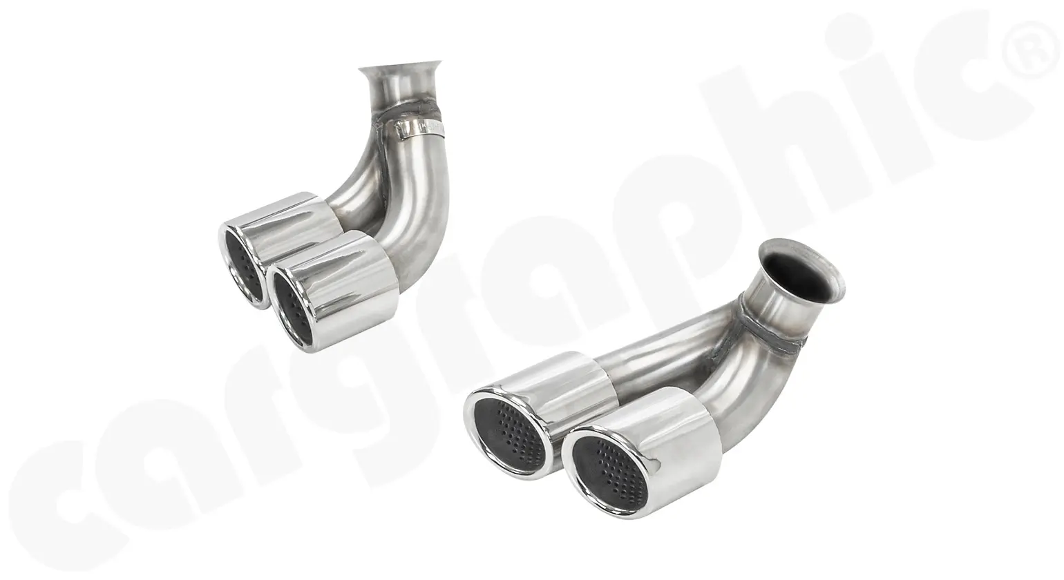 CARGRAPHIC Endrohrsatz für Porsche 996 Carrera Foto