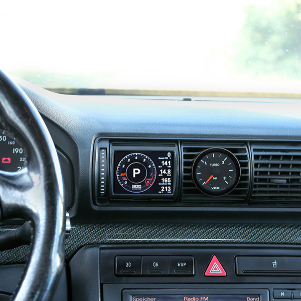 CANchecked Daten-Display Audi A4 B5 MFD28 Gen2