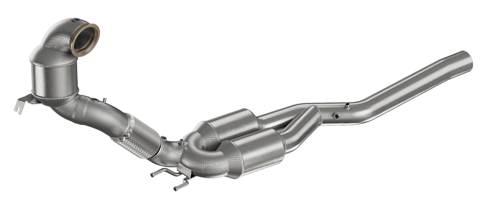HJS ECE Downpipe für VAG 2.0 TSI EA888 Gen.4 AWD kaufen