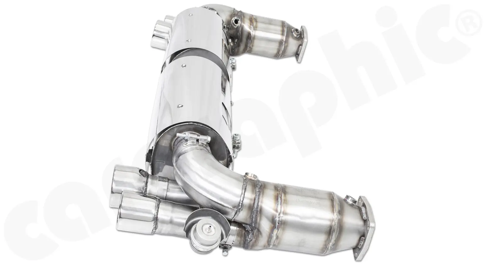 CARGRAPHIC Sportauspuff für Porsche 996 Turbo GT2 günstig