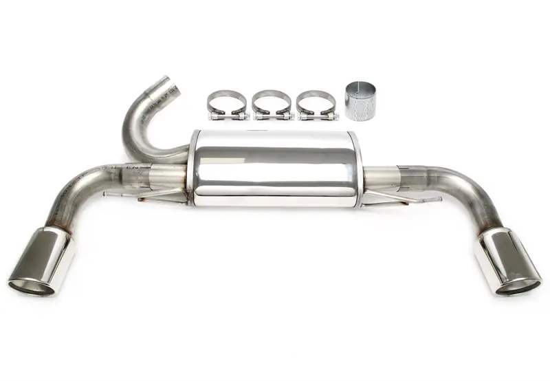  TA Tech­nix Du­plex Edel­stahl Sportend­schall­dämp­fer 1x100mm Links+Rechts pas­send für Volvo XC60 D3/D4/D5 Typ D