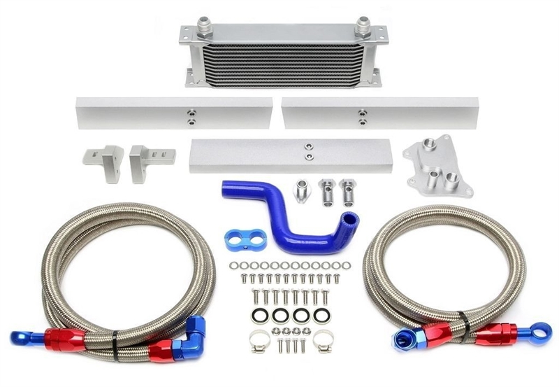 TA Technix 13-​Rippen Aluminium Ölkühler-​Kit passend für VW Golf VII