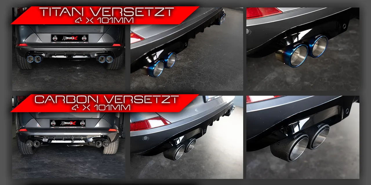EGO-X Abgasanlage 3,5 Zoll für Cupra Formentor Bild