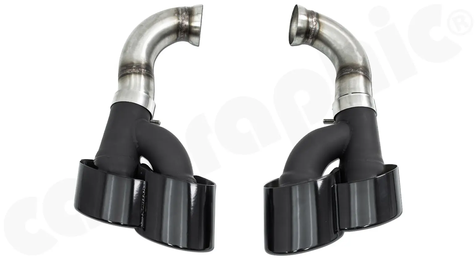 CARGRAPHIC Sport Endrohrsatz für Porsche Cayenne Foto