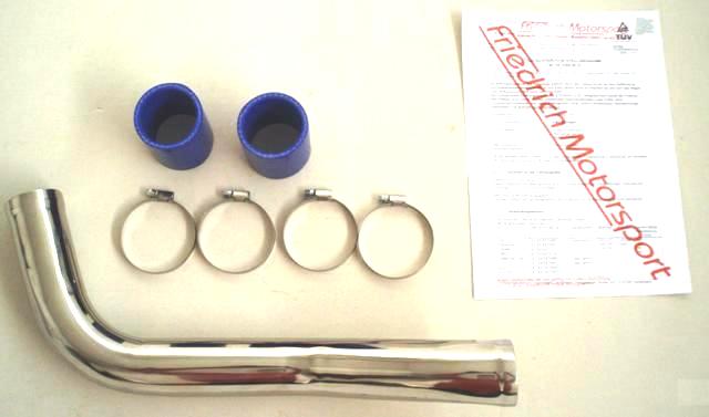 Friedrich Motorsport Ladedruckrohr Edelstahl poliert  Friedrich Motorsport Ladedruckrohr Edelstahl kaufen