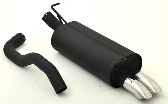 Friedrich Motorsport Sportendschalldämpfer aluminierter Stahl 