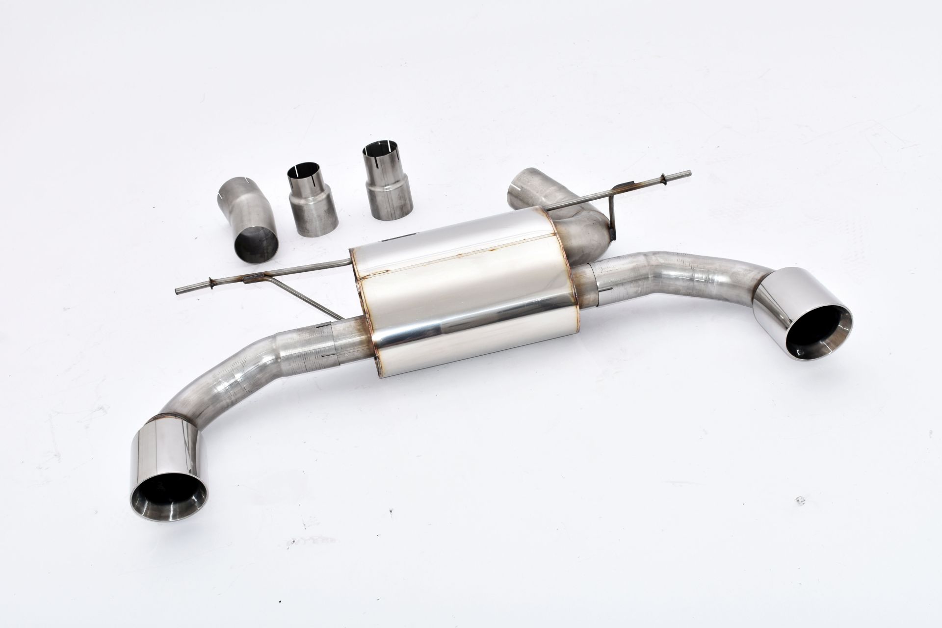 Friedrich Motorsport Duplex-Sportendschalldämpfer Edelstahl 335/340/435/440-Heck