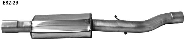 Bastuck Vorschalldämpfer für BMW 118i Typ E88 (Cabriolet)  Bastuck Vorschalldämpfer BMW 118i E88 Cabrio kaufen