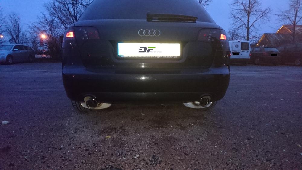 Bastuck Sportauspuff Audi A4 8ED/B7 Avant 2x 1x90mm Tuning
