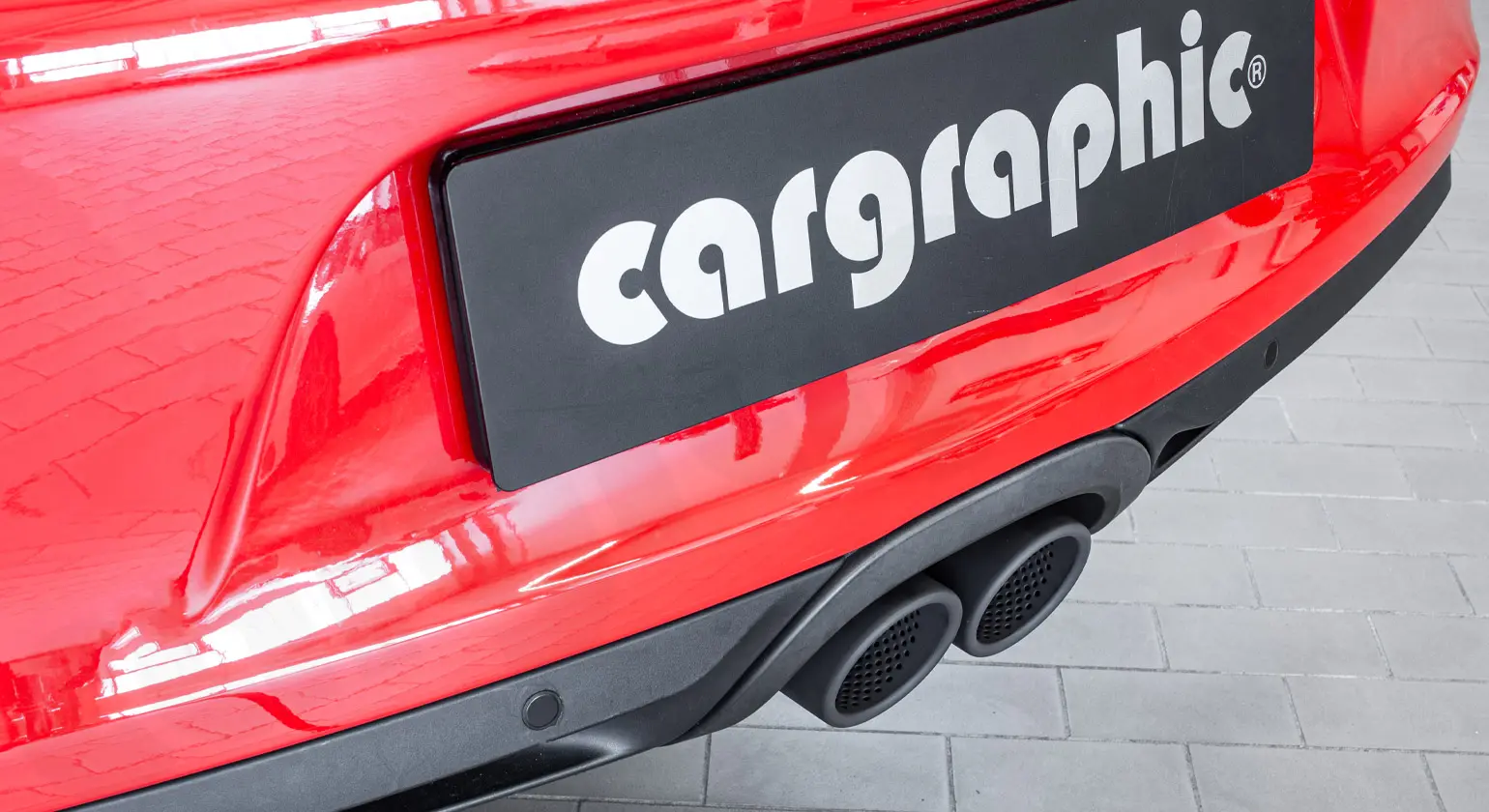 CARGRAPHIC Sport-Endrohr für Porsche 981 Anleitung
