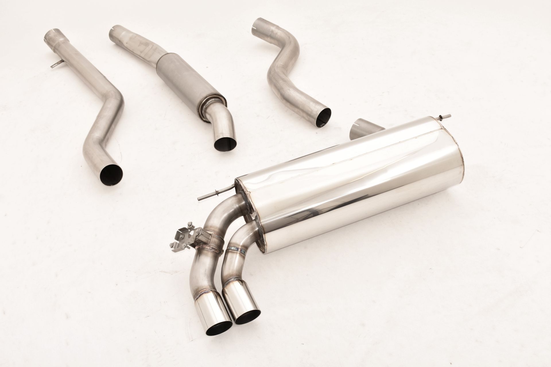 Friedrich Motorsport 76mm Anlage Edelstahl