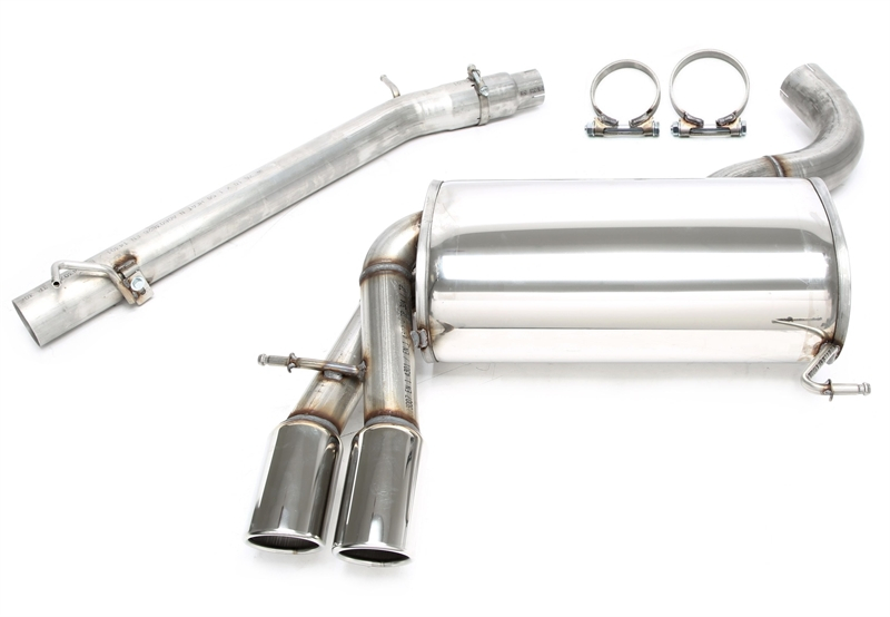  TA Tech­nix Edel­stahl­an­la­ge 2x80mm pas­send für Audi A3 Quat­tro/S3 1.8/2.0TFSI Typ 8P