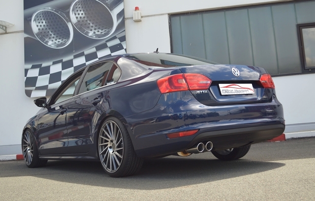 Friedrich Motorsport 70mm Anlage VW Jetta 1KM
