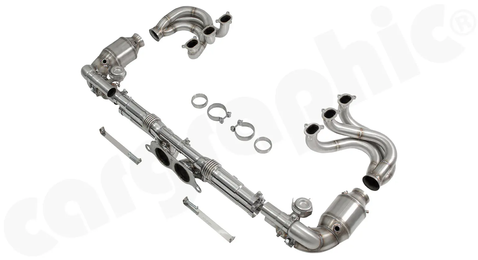 CARGRAPHIC Sportabgassystem für Porsche 997.2 GT3 günstig