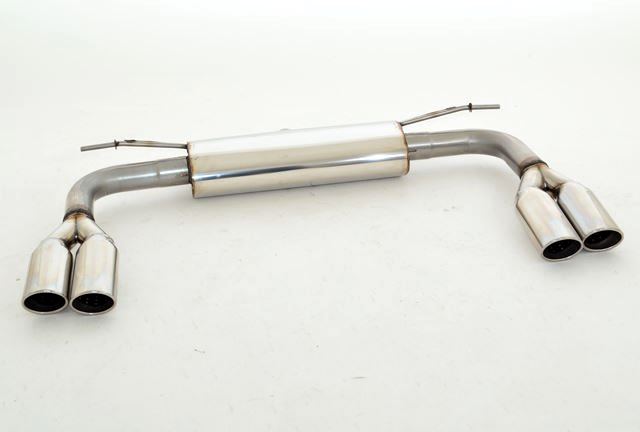 Friedrich Motorsport Duplex Sportendschalldämpfer Edelstahl S3-Heck