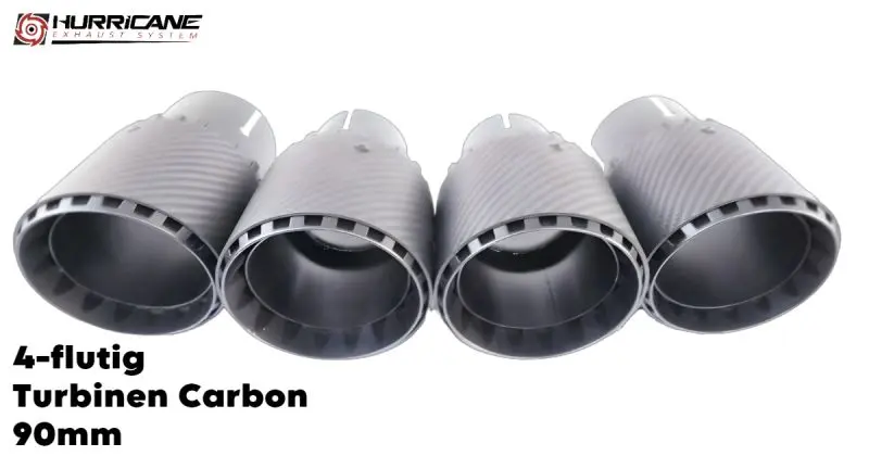 Hurricane 3,5 Zoll Abgasanlage für BMW M3 E90 E92 E93 Informationen