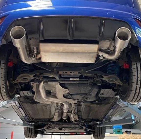 Grail Komplettanlage Ford Focus MK2 RS/ST 3 Zoll ECE
