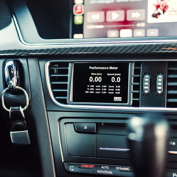 CANchecked Daten-Display Audi A4/A5 B8 MFD28 Gen2 Bild