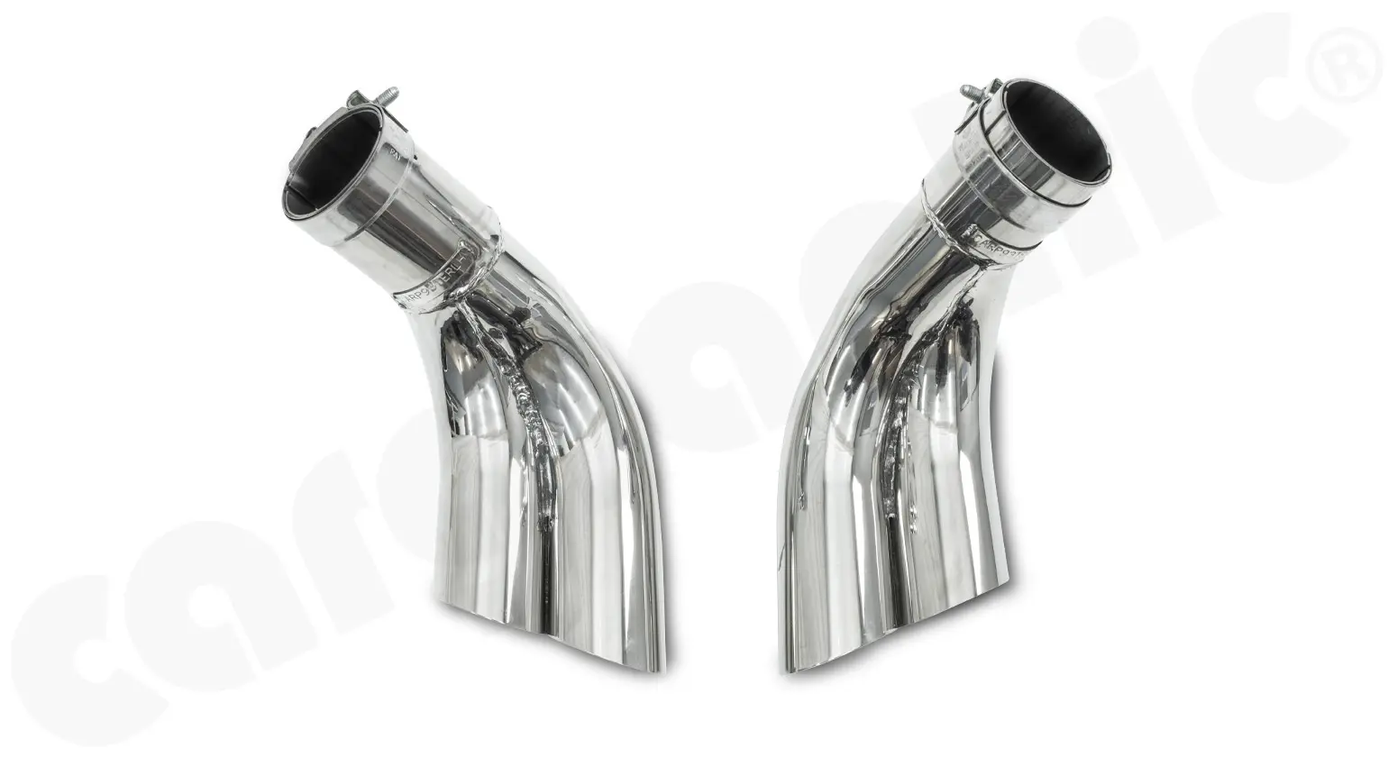 CARGRAPHIC Doppel Endrohrsatz für Porsche 993 Turbo 