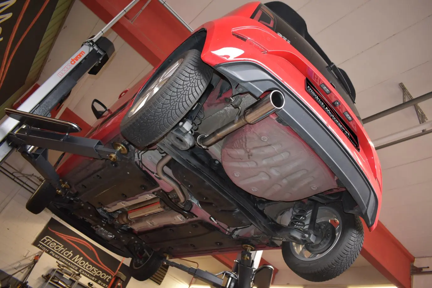 Sportauspuff VW UP! GTI von Friedrich Motorsport Foto