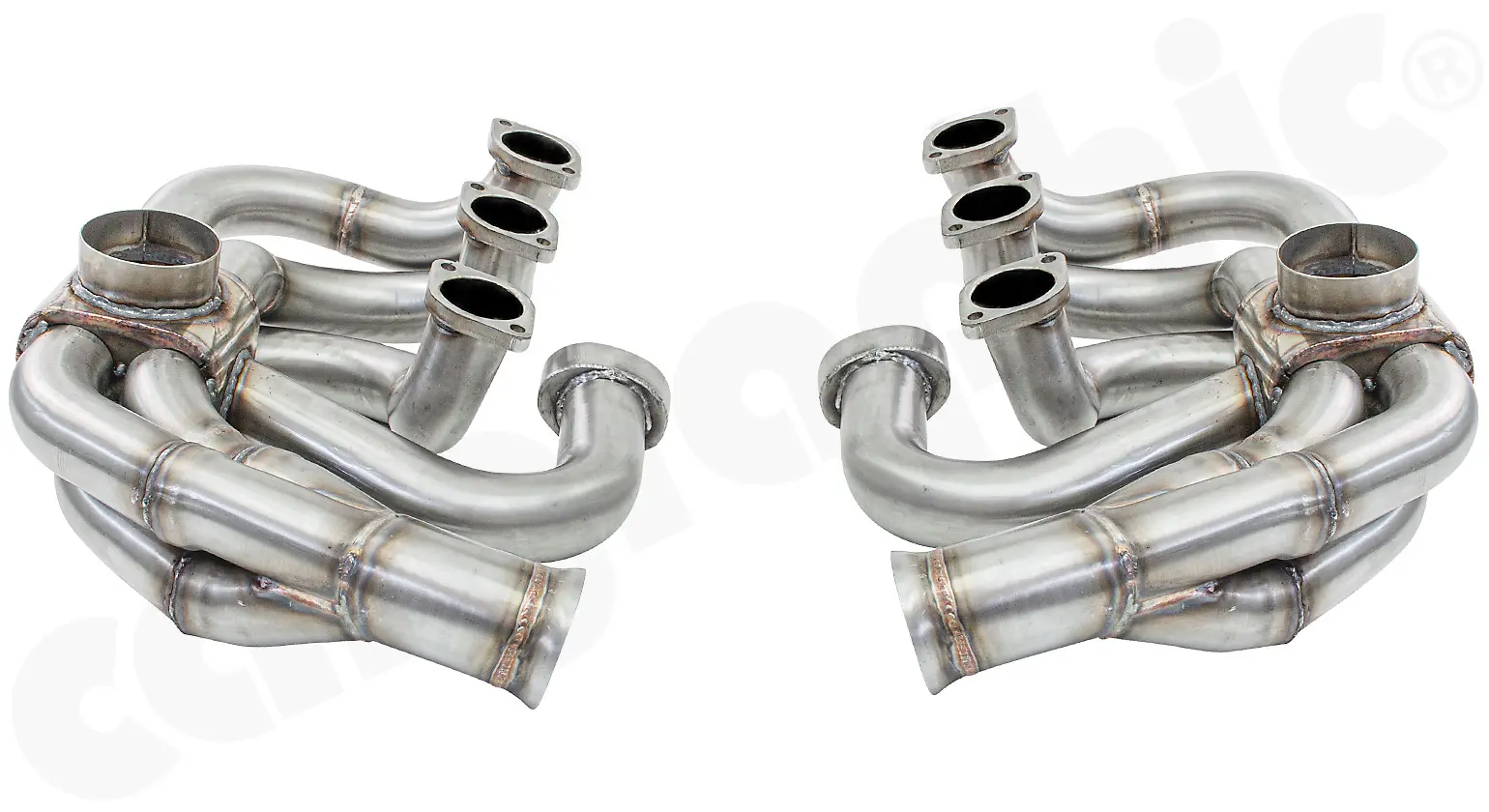 CARGRAPHIC ID45 Fächerkrümmer für Porsche 993 