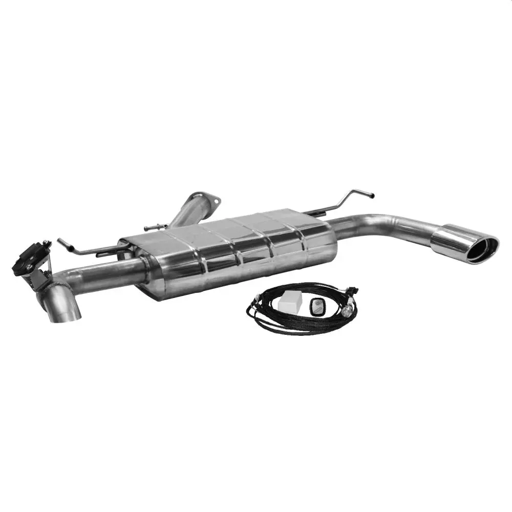 Bastuck Sportauspuff für Hyundai i30 Typ PDE Fastback Facelift mit Klappensteuerung 120x80mm, oval