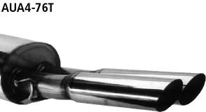 Bastuck Sportauspuff Audi A4 8D2/B5 2x76mm kaufen