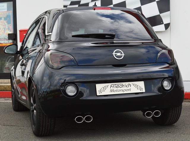 Friedrich Motorsport Duplex Sportendschalldämpfer Opel