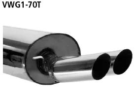 Bastuck Sportauspuff VW Golf 1 bis 1984 kaufen