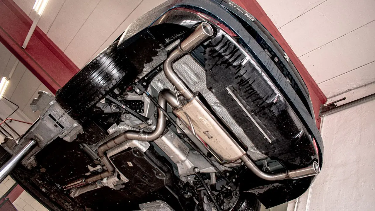 Friedrich Motorsport Duplex-Anlage für Peugeot 508 