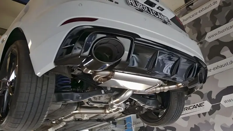 Hurricane 3,5 Zoll Abgasanlage für Audi RS3 8V Anleitung