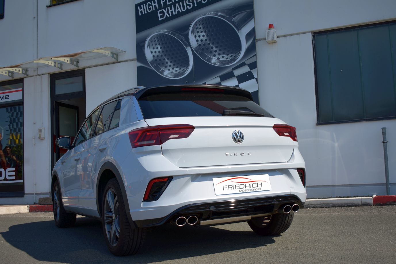 Friedrich Motorsport Duplex-Sportendschalldämpfer VW T-ROC inkl. Cabrio (A1) Friedrich Motorsport Duplex-Endschalldämpfer VW T-ROC kaufen