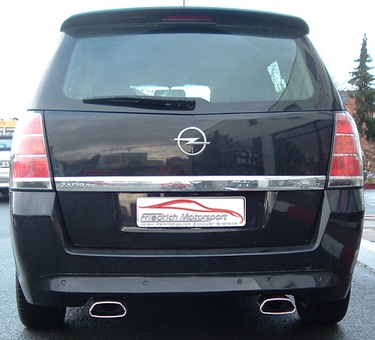 Friedrich Motorsport Gr.A Duplexanlage für Opel Zafira B 