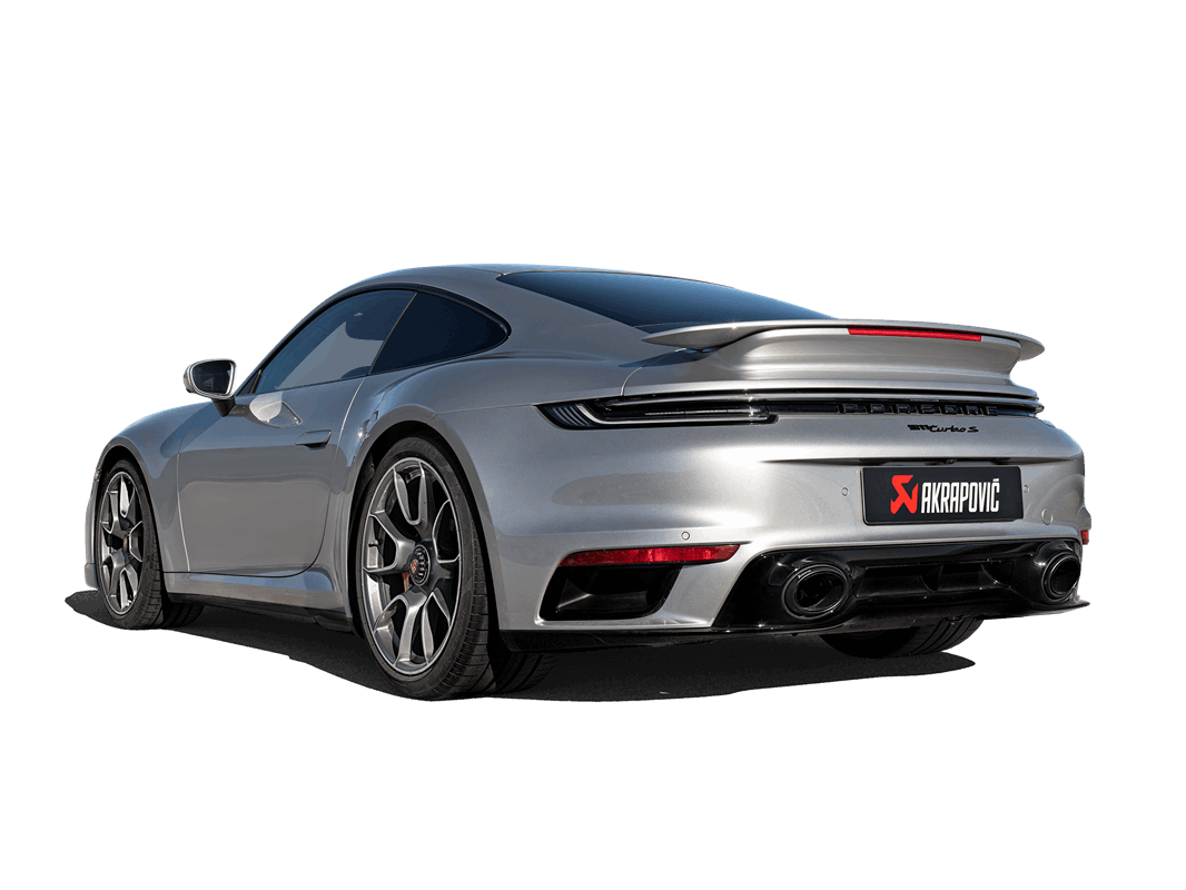 Akrapovic Slip-On Race Line für Porsche 992 Turbo Foto