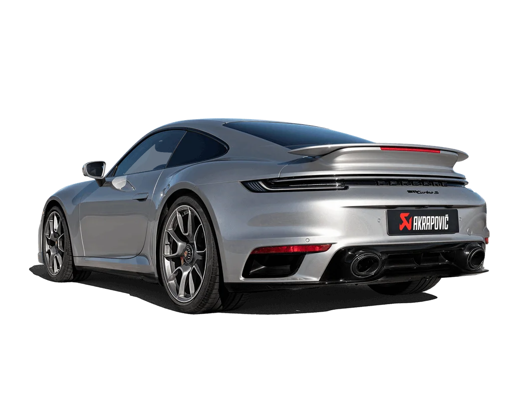 Akrapovic Slip-On Race Line für Porsche 992 Turbo Foto