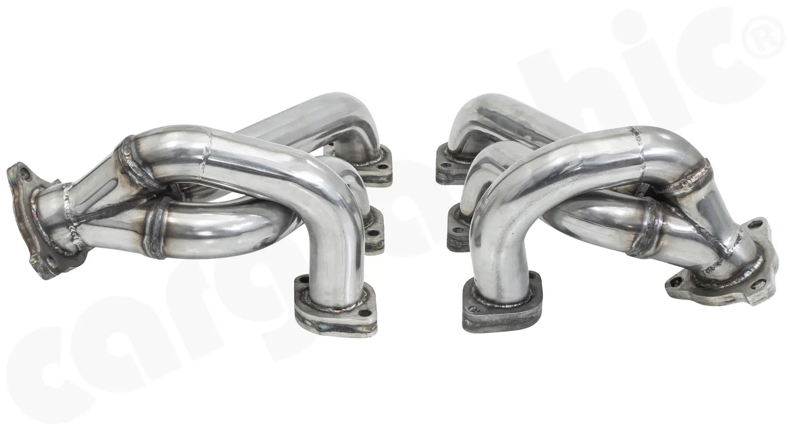 CARGRAPHIC Racing Fächerkrümmer für Porsche 993 TurboBild