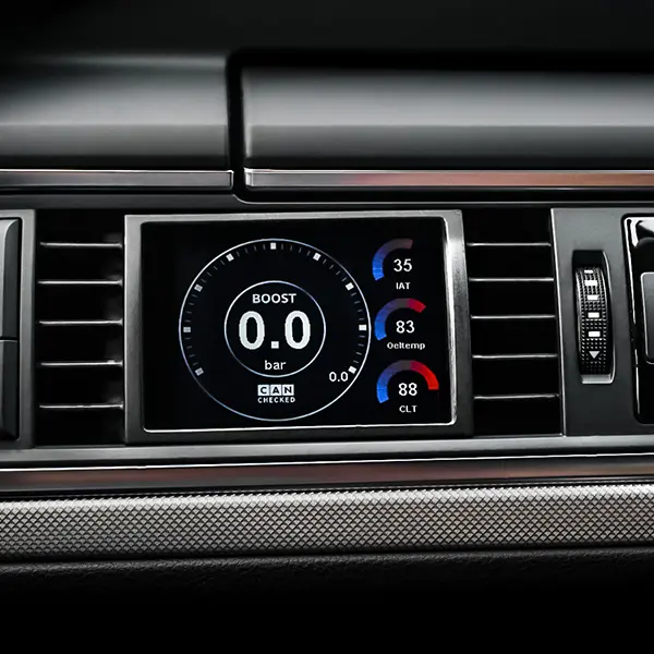 CANchecked Daten-Display Audi A6/A7 C7 LHD MFD32 Gen2 Details