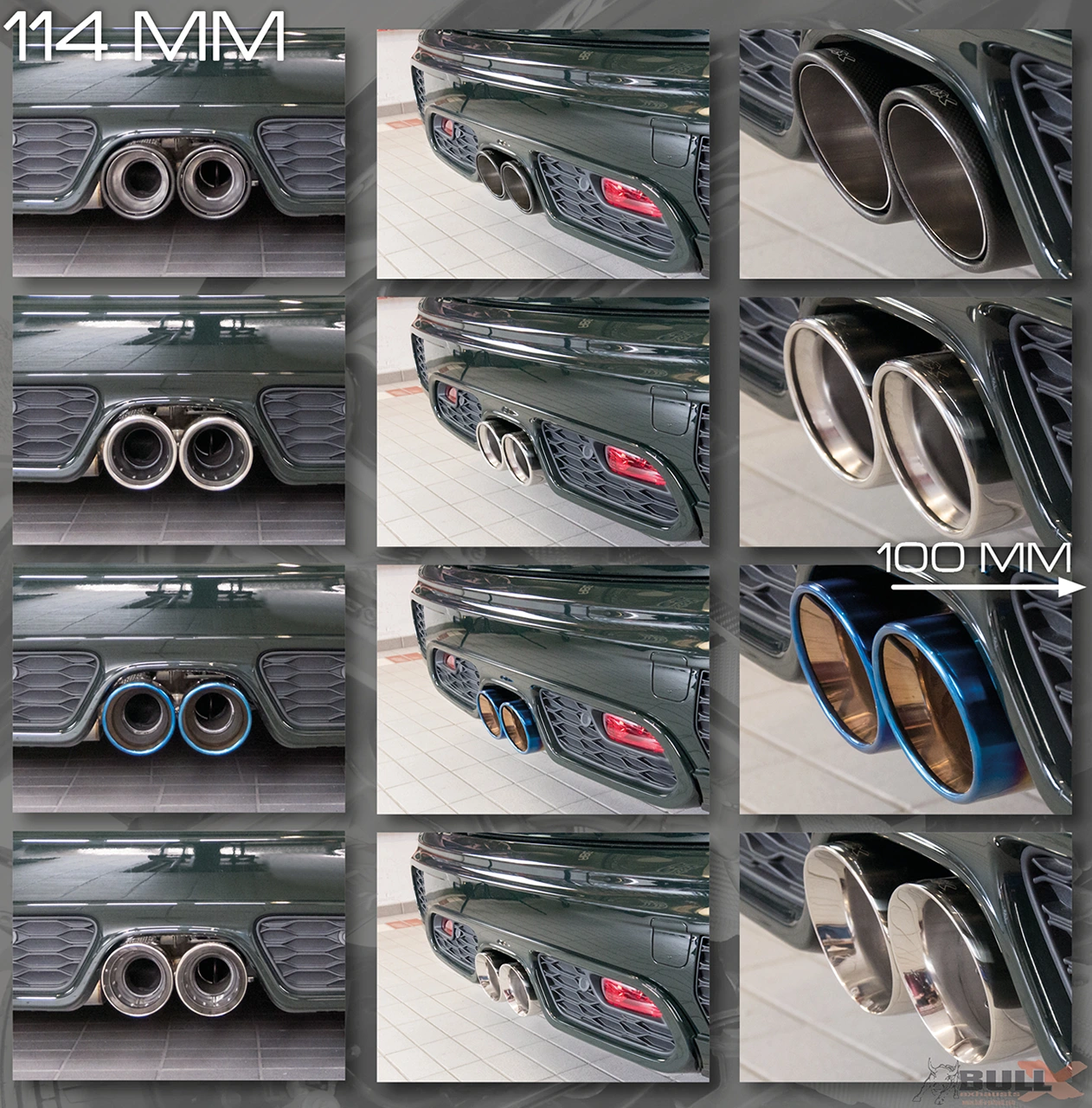 EGO-X Abgasanlage 3" für Mini Cooper S JCW GP F56