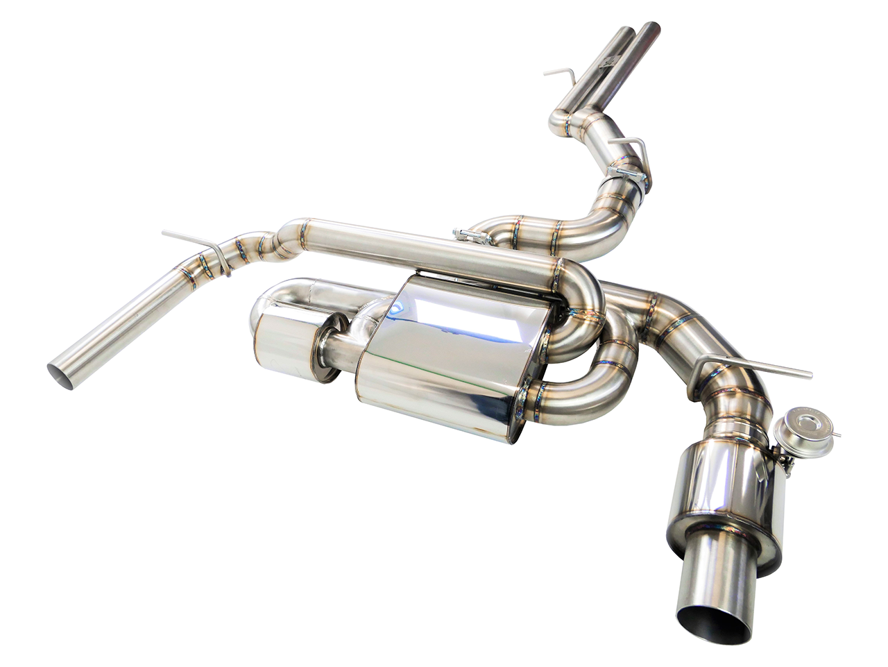 EGO-X Abgasanlage 3,5" Audi RS3 8V quattro 400PS (mit ECE*)